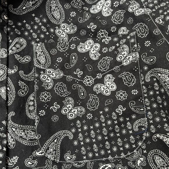 Gitman Bros Vintage Bandana Button Down Long Sleeve Western Made in USA Small - Picture 9 of 9